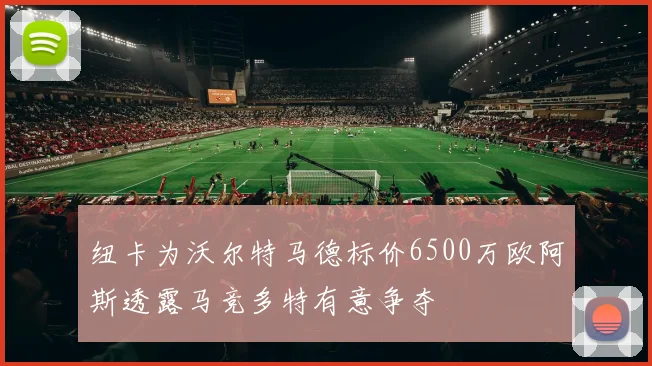 纽卡为沃尔特马德标价6500万欧阿斯透露马竞多特有意争夺